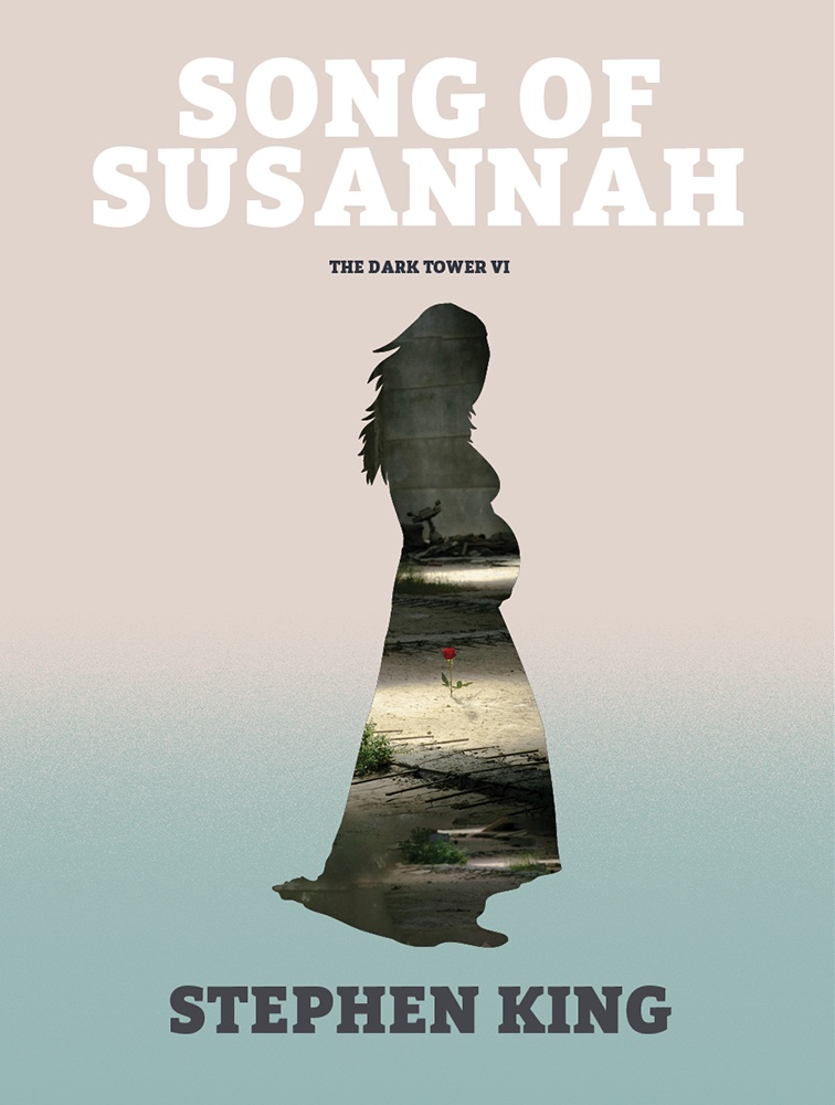 Song of Susannah cover — a pregnant silhouette holding an alley scene with a rose.